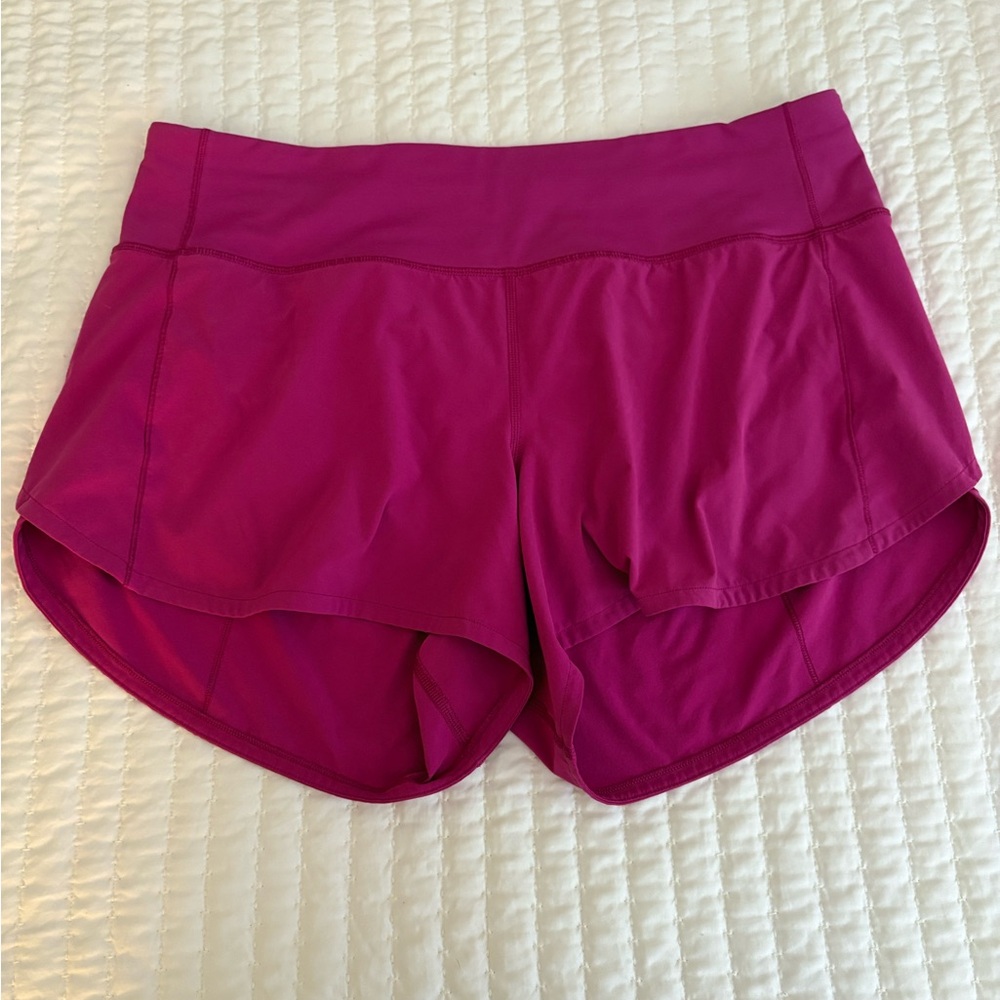 Women's Pink Athletic Shorts